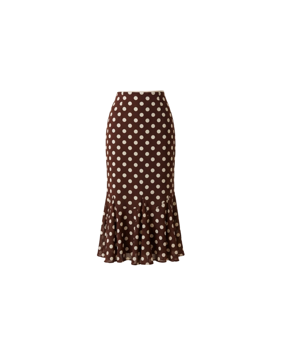 Falda CELIÉR printed brown