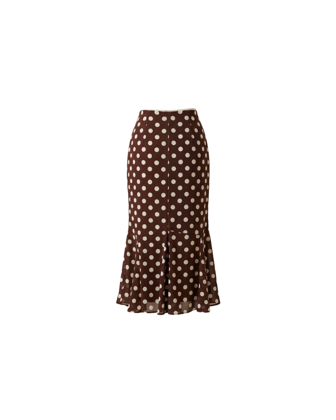 Falda CELIÉR printed brown