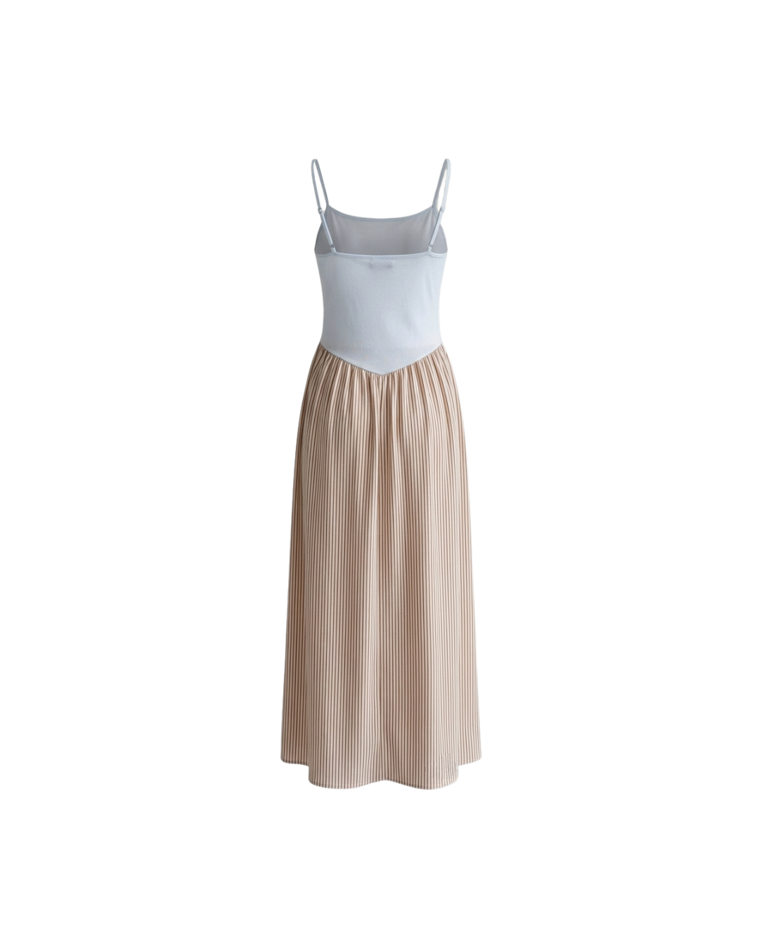 LONG DRESS CAMIS BEIGE