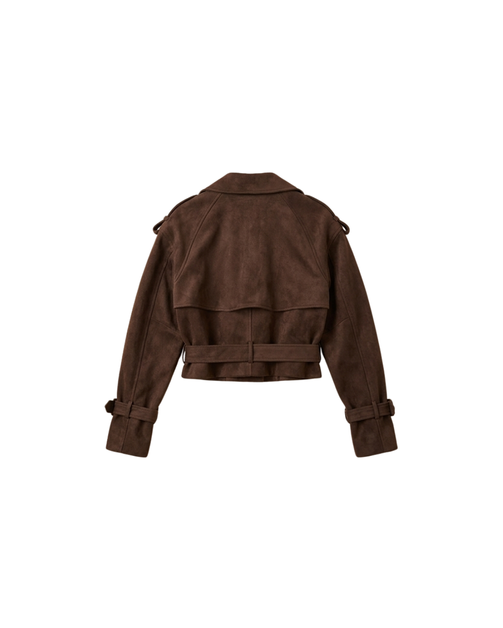 Jacket CELIÉR suede dk brown