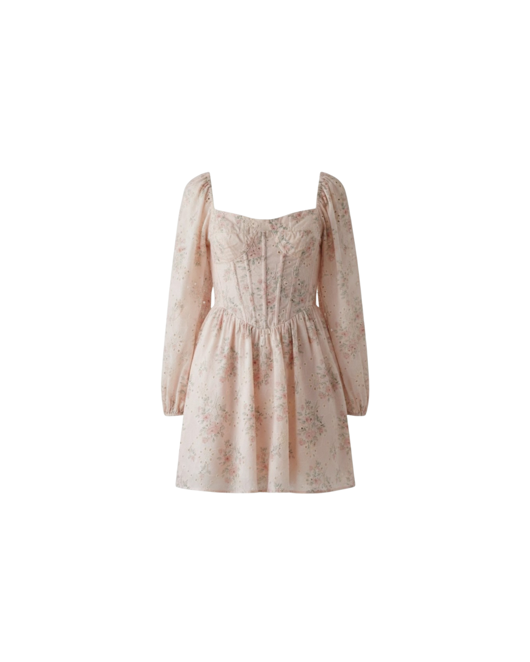 Vestido CELIÉR floral corset
