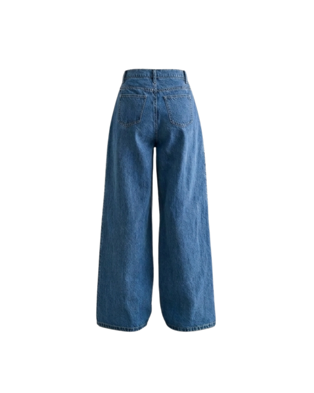 Pantalon CELIÉR denim wide leg
