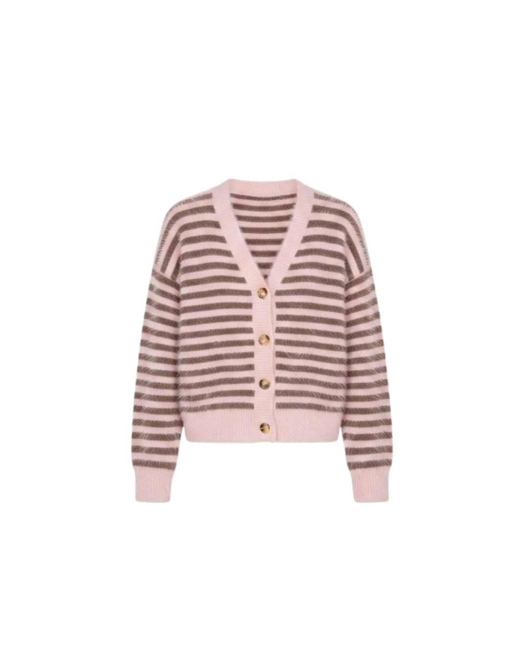 CARDIGAN CHOCOLATE LINES