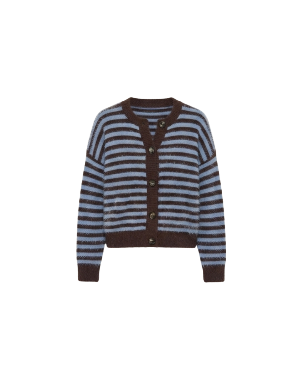 CARDIGAN CHOCOLATE LINES
