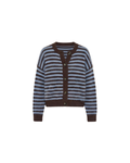 CARDIGAN CHOCOLATE LINES