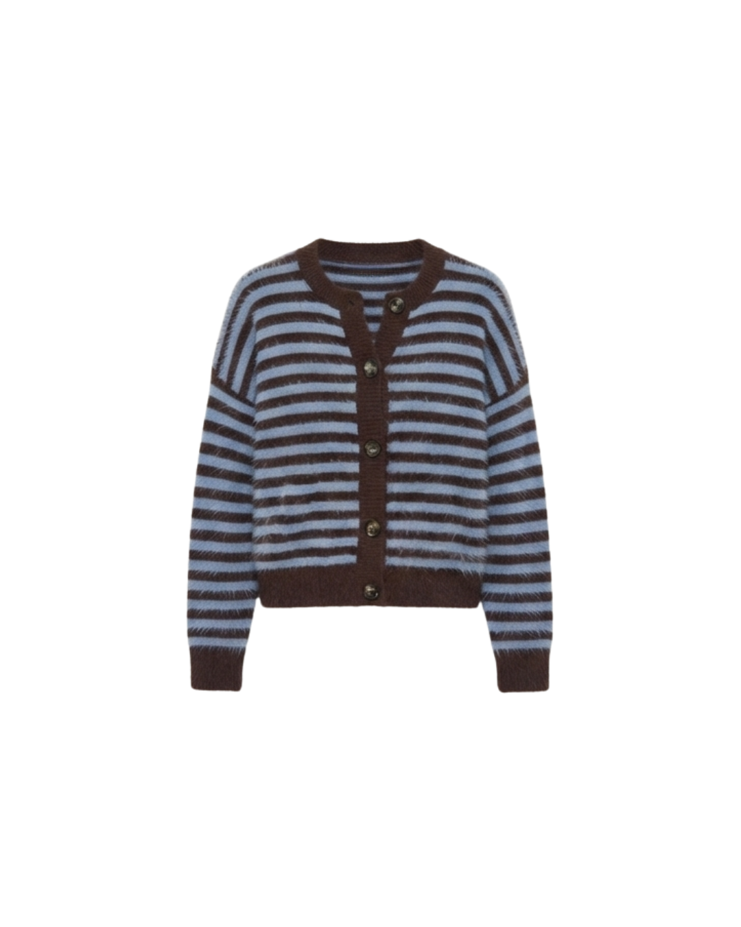 CARDIGAN CHOCOLATE LINES