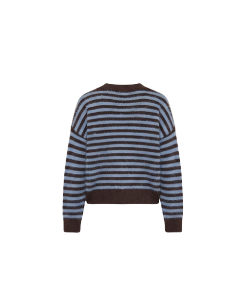 CARDIGAN CHOCOLATE LINES