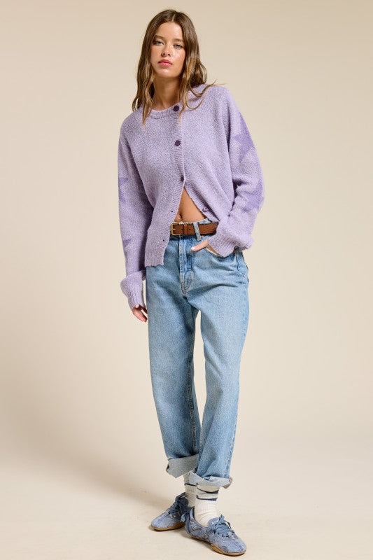 CARDIGAN LAVANDER UP
