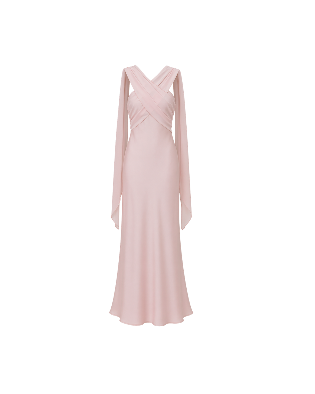 DRESS SCARF SATIN PINK