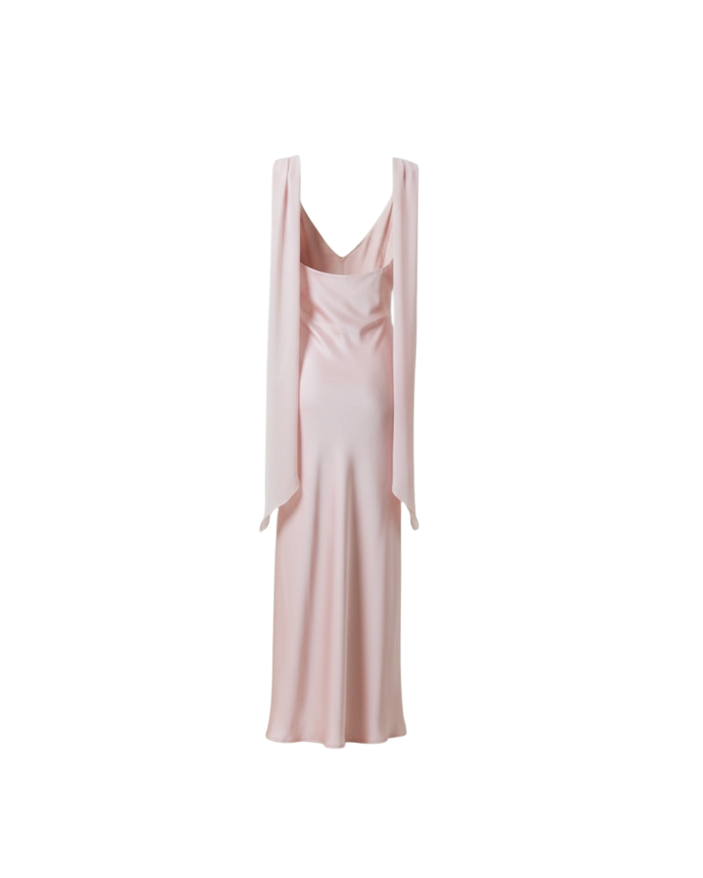 DRESS SCARF SATIN PINK