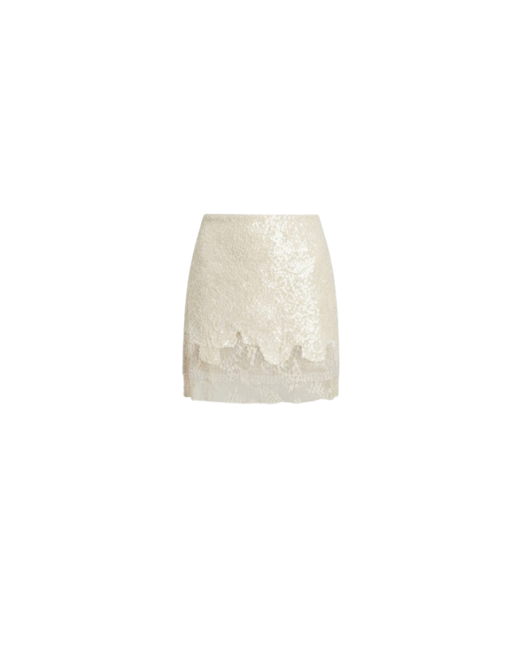 SKIRT MINI CREAM