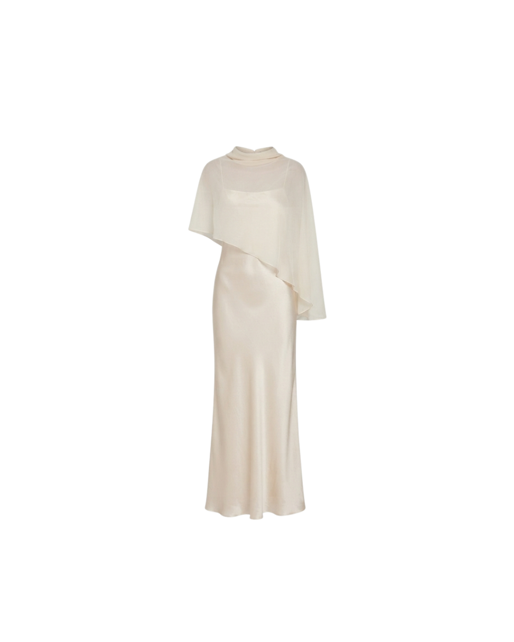 DRESS CAPE BEIGE