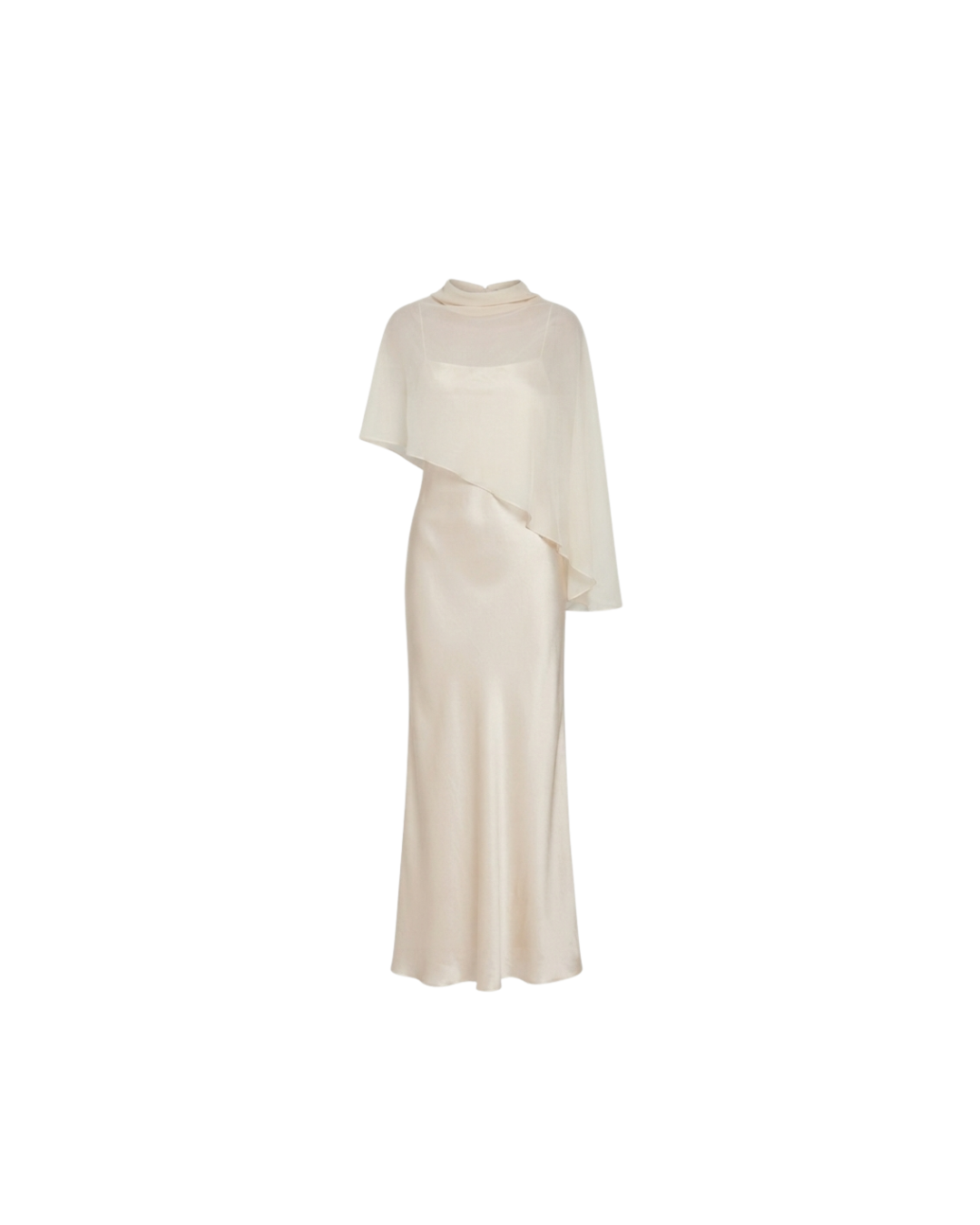 DRESS CAPE BEIGE