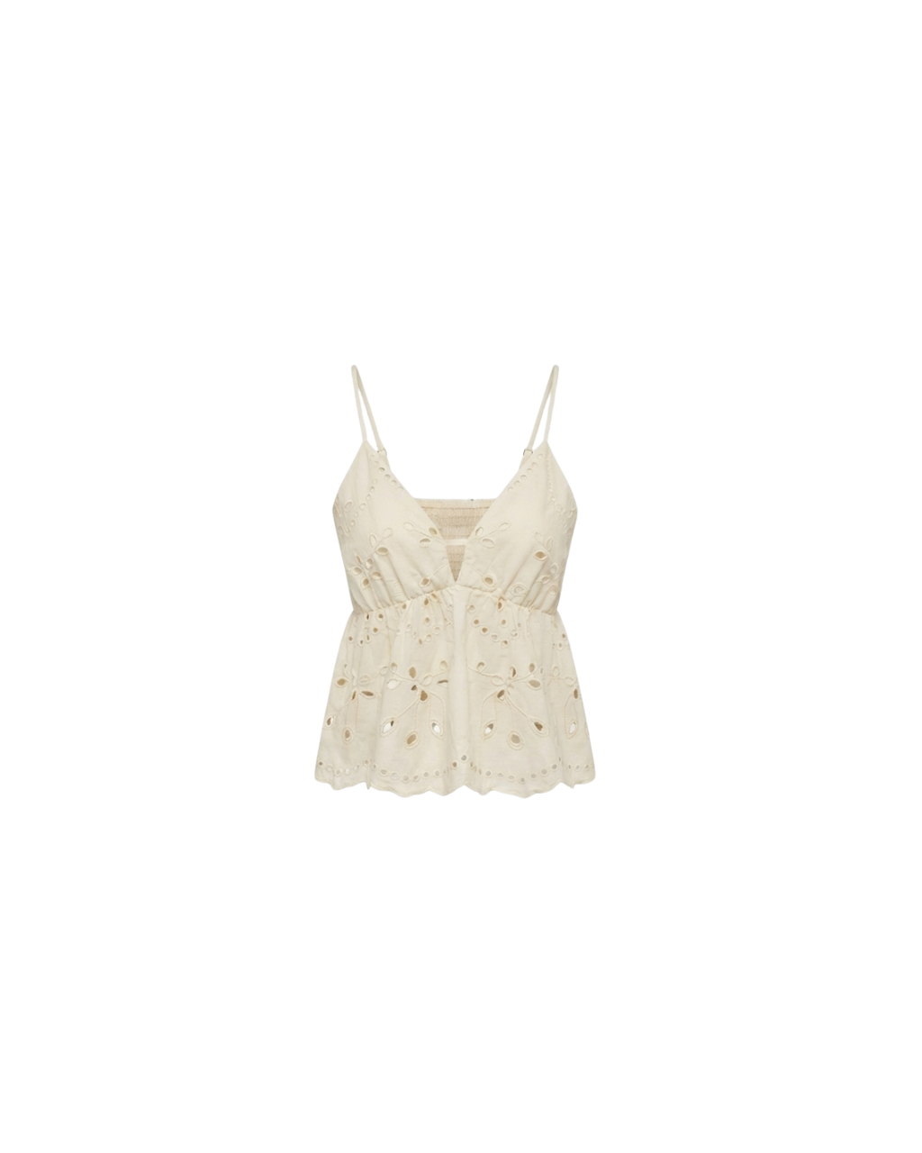 TOP CREAMY ESCOTE