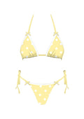 POLKA BIKINI YELLOW