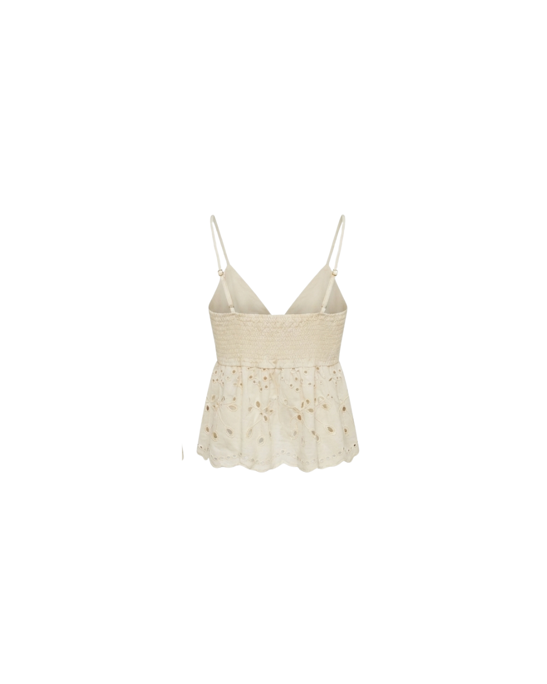 TOP CREAMY ESCOTE