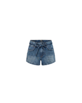 SHORT CINTO MEZCLILLA