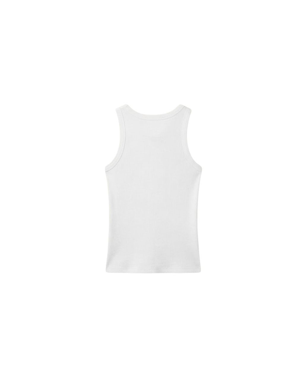 TANK TOP WITH BRA WHT