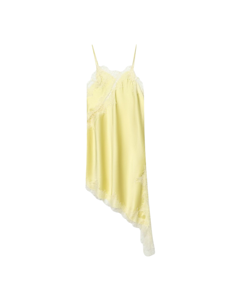 VESTIDO SATIN V-NECK