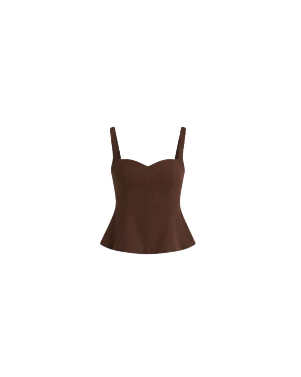 TOP CORSET BROWN