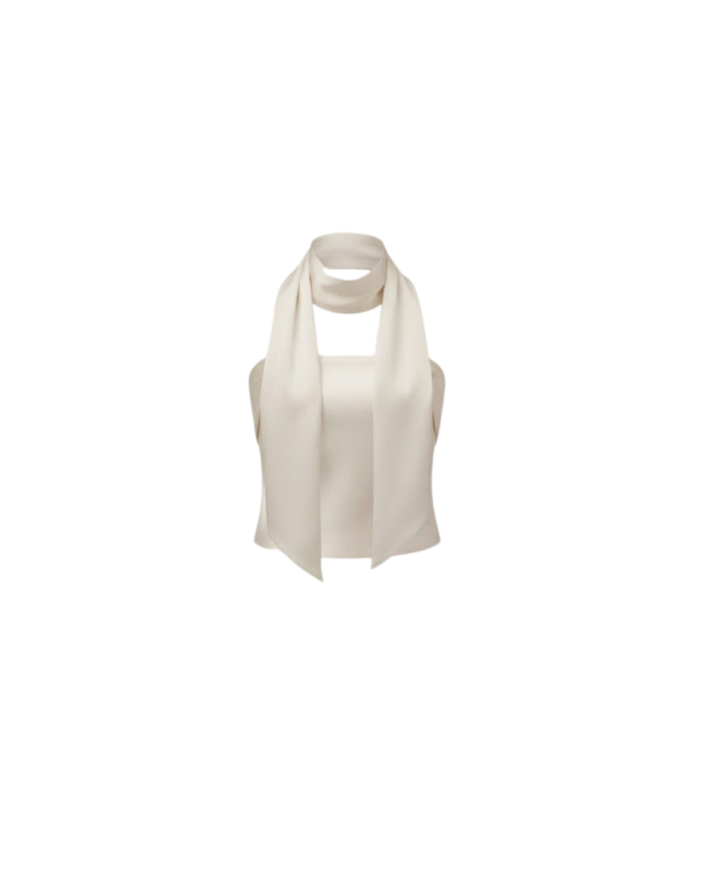 TOP LISO BUFANDA CREAM