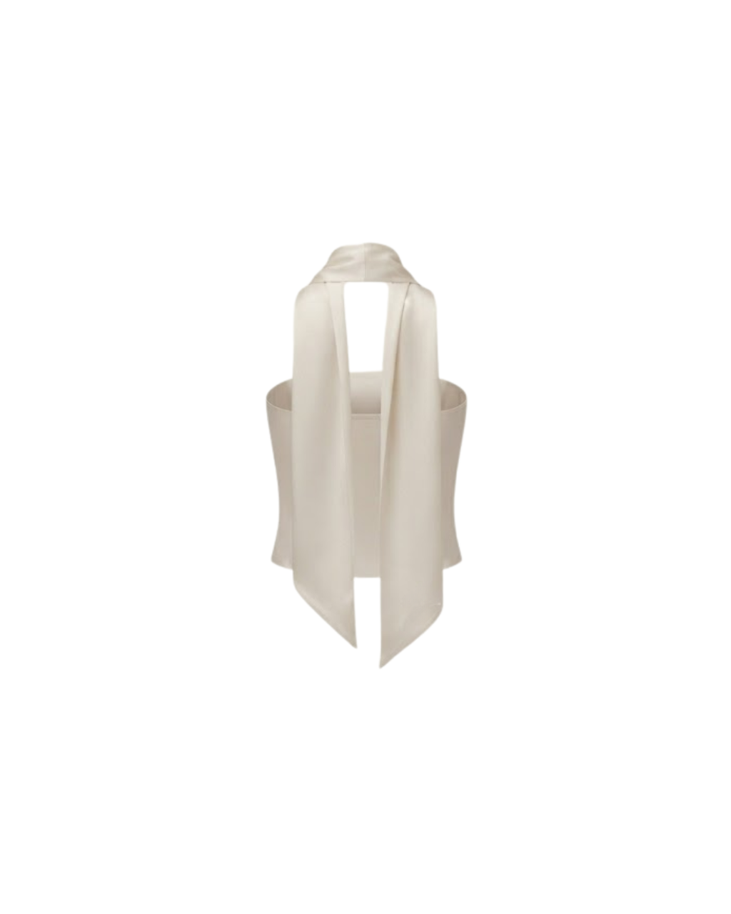 TOP LISO BUFANDA CREAM