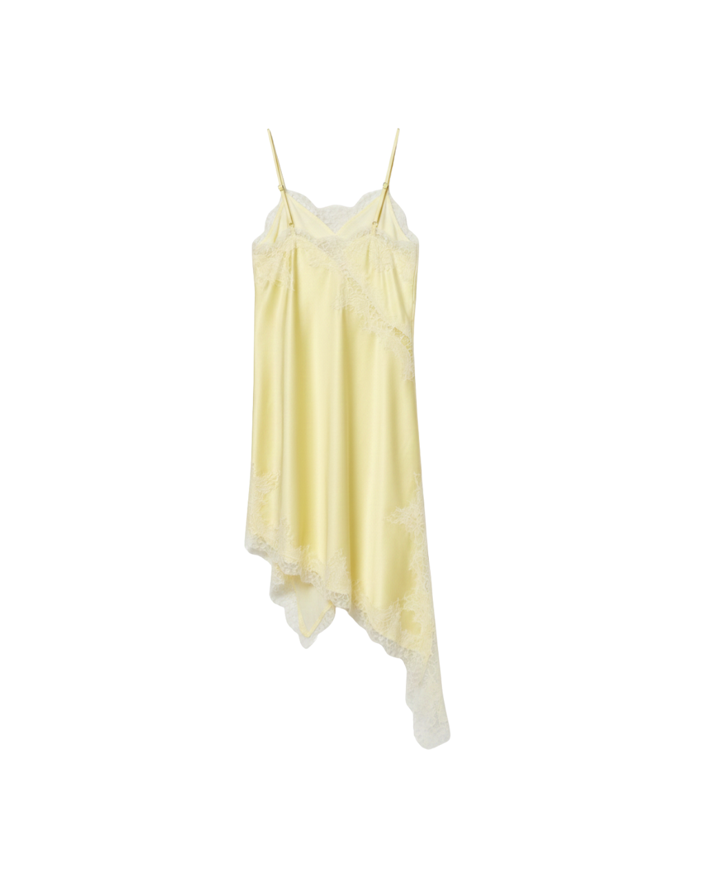 VESTIDO SATIN V-NECK