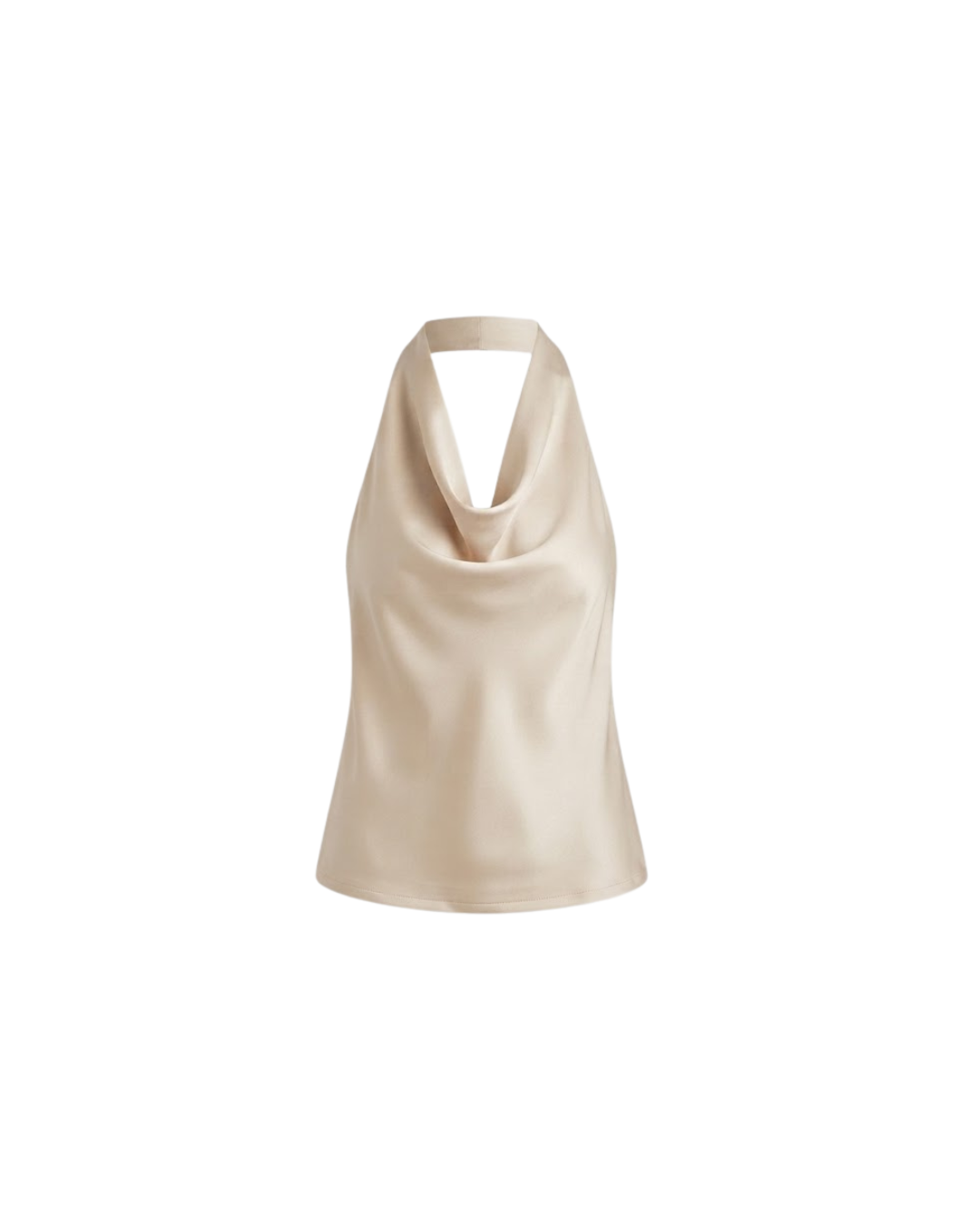 TOP HIGH NECK IVORY