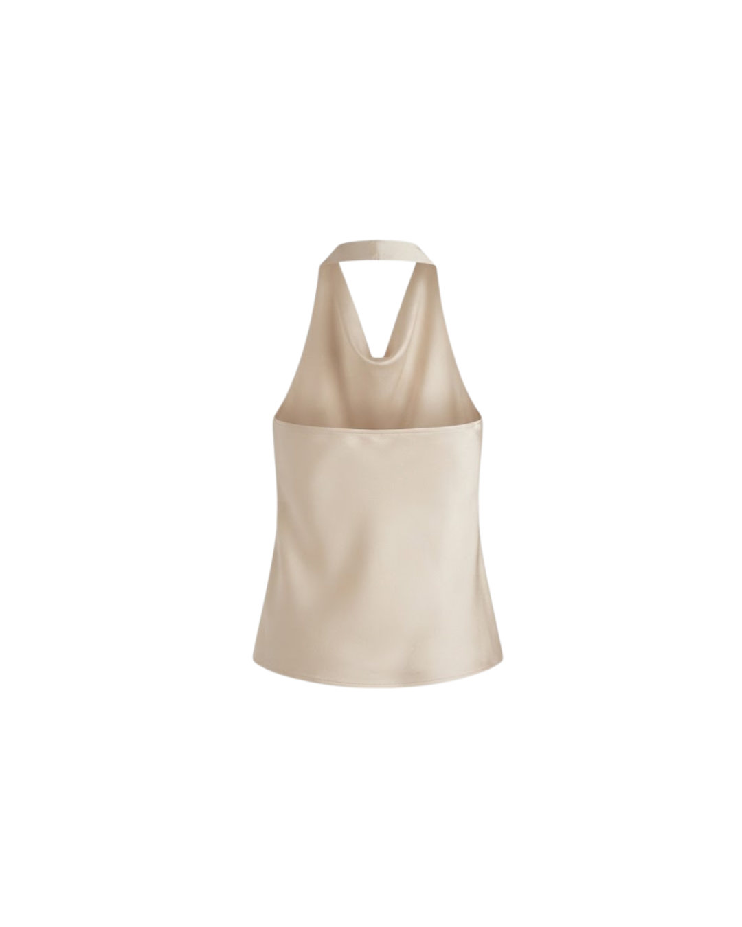 TOP HIGH NECK IVORY