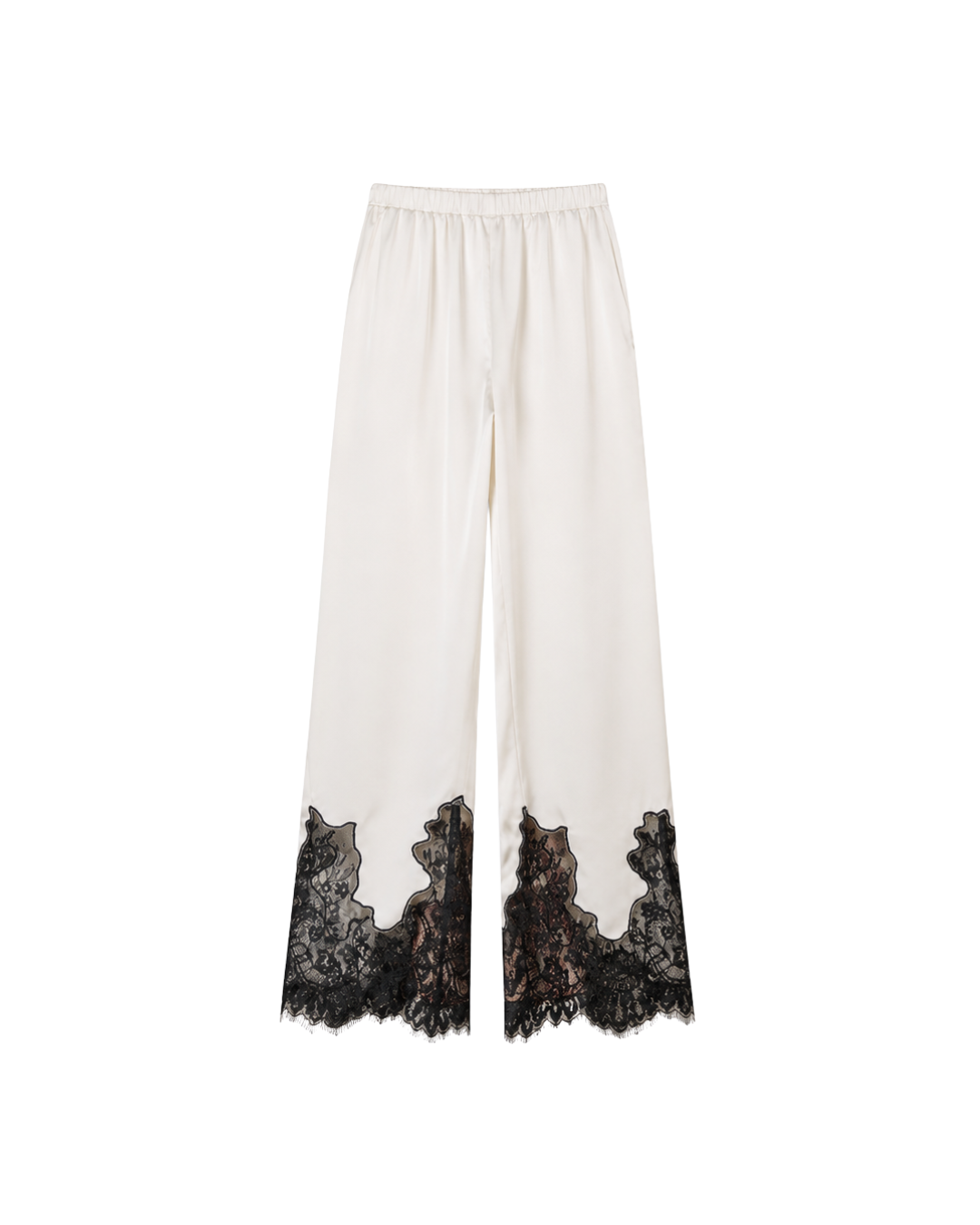 Pantalon CELIÉR satin encaje