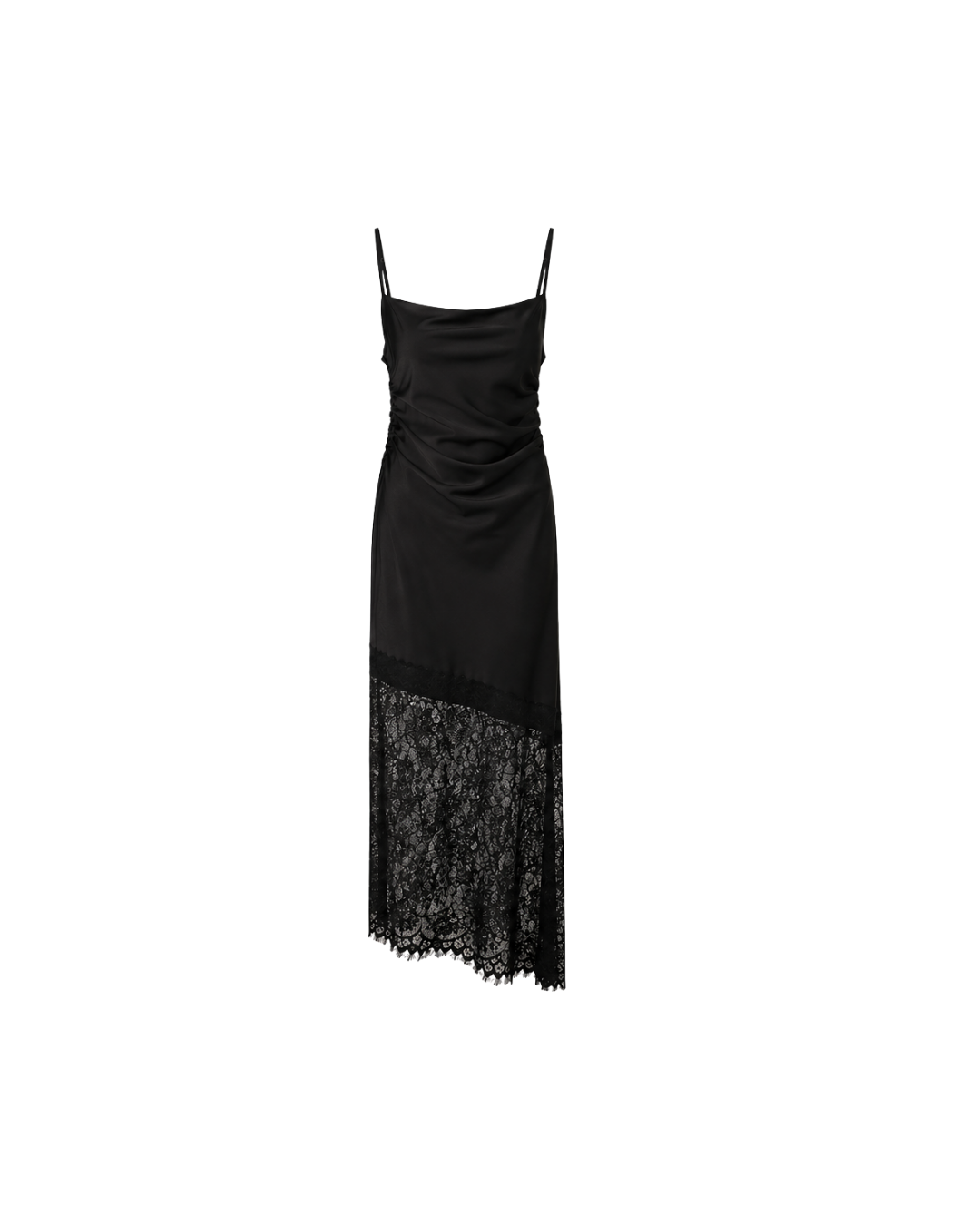 Vestido CELIÉR satin encaje blk