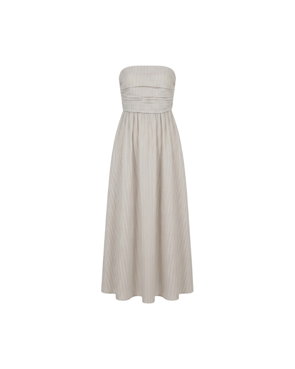 Vestido CELIÉR suelto beige