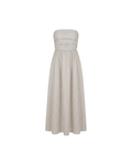 Vestido CELIÉR suelto beige