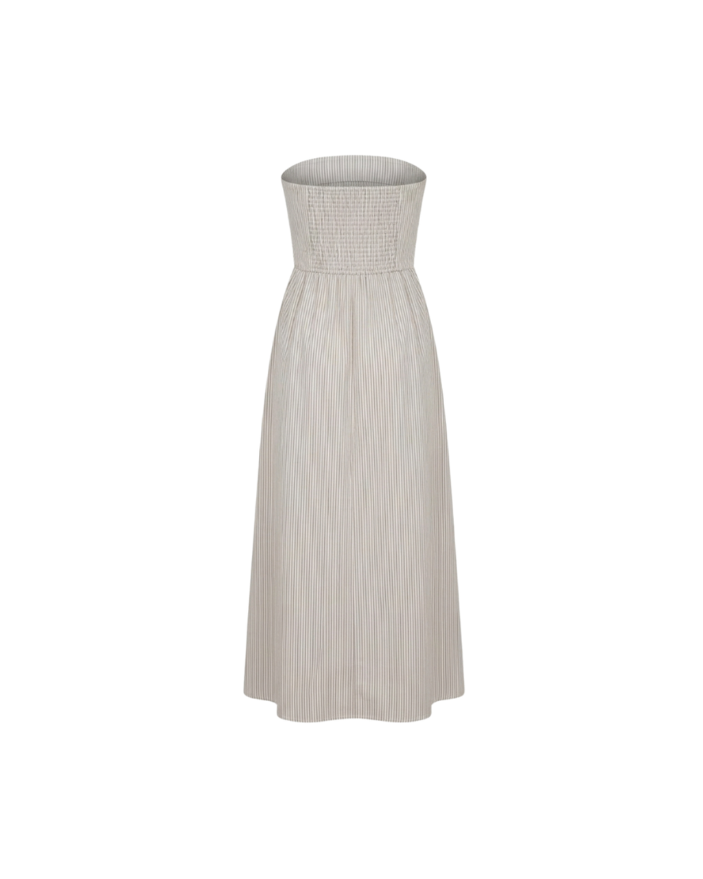 Vestido CELIÉR suelto beige