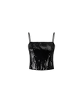 TOP SEQUINS TIRANTES BLK