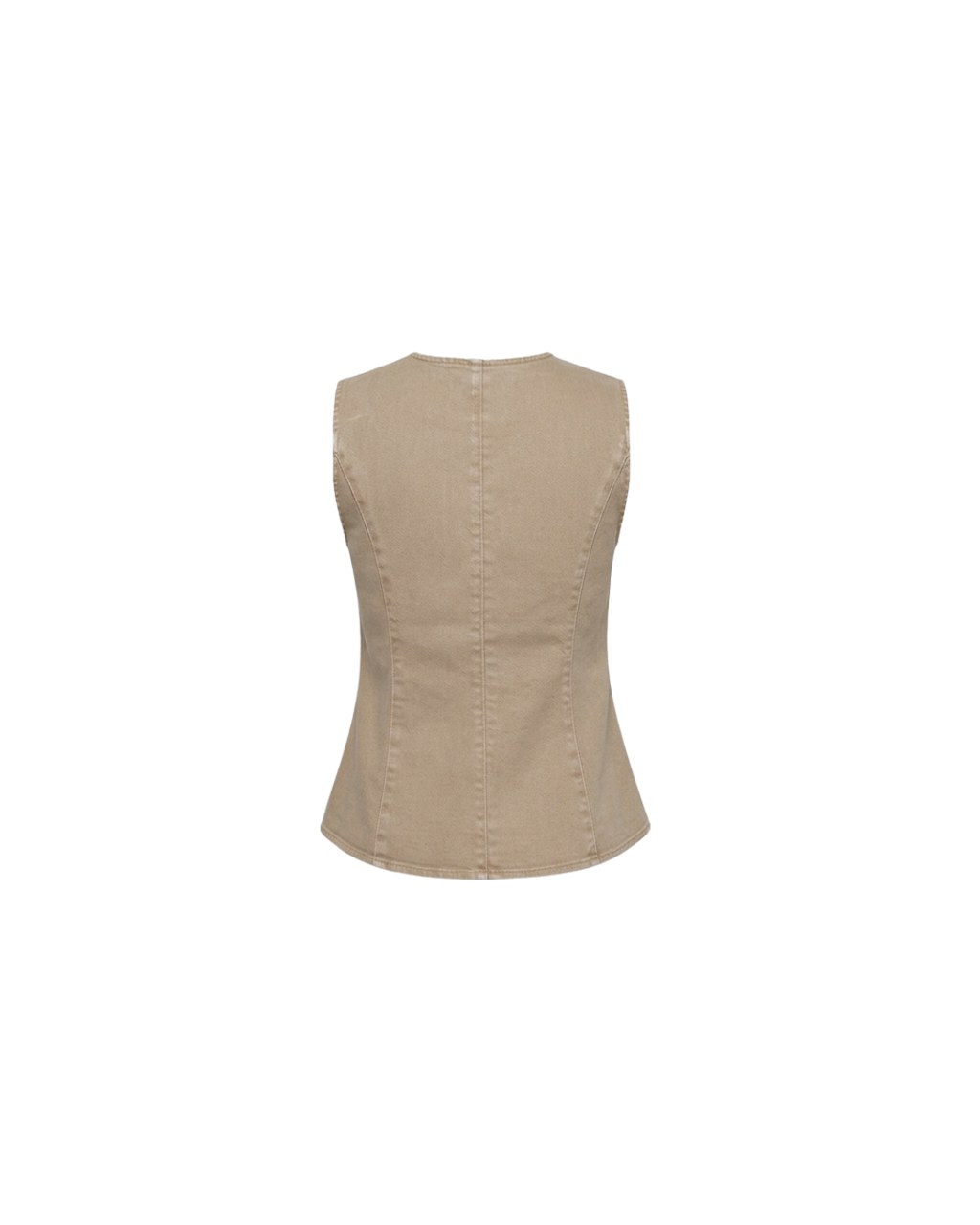 TOP BROWN DENIM