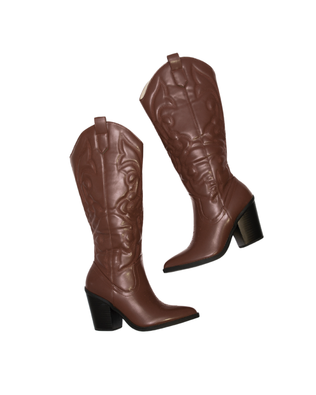 Botas CELIÉR café burgundy