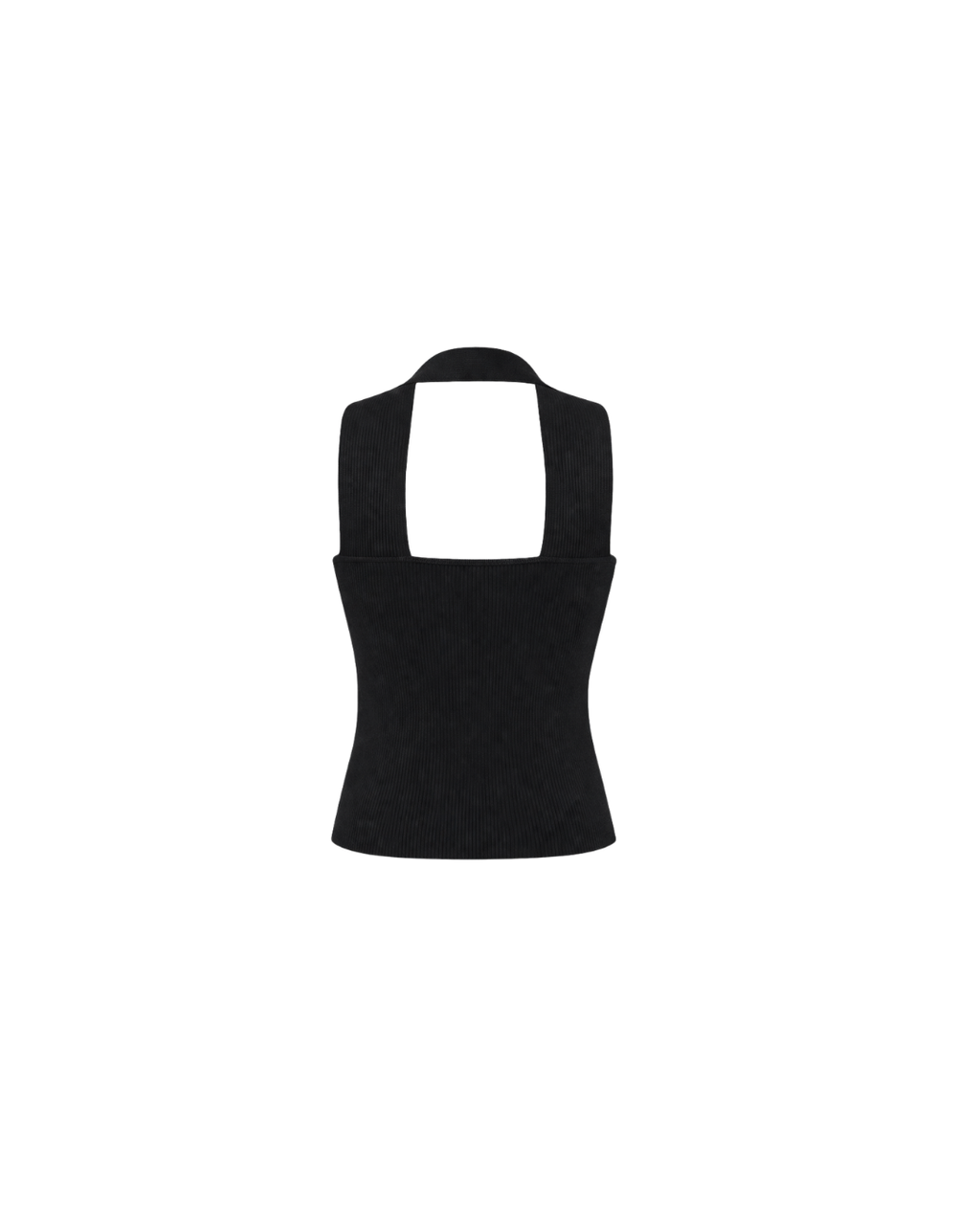 Top CELIÉR halter neck black