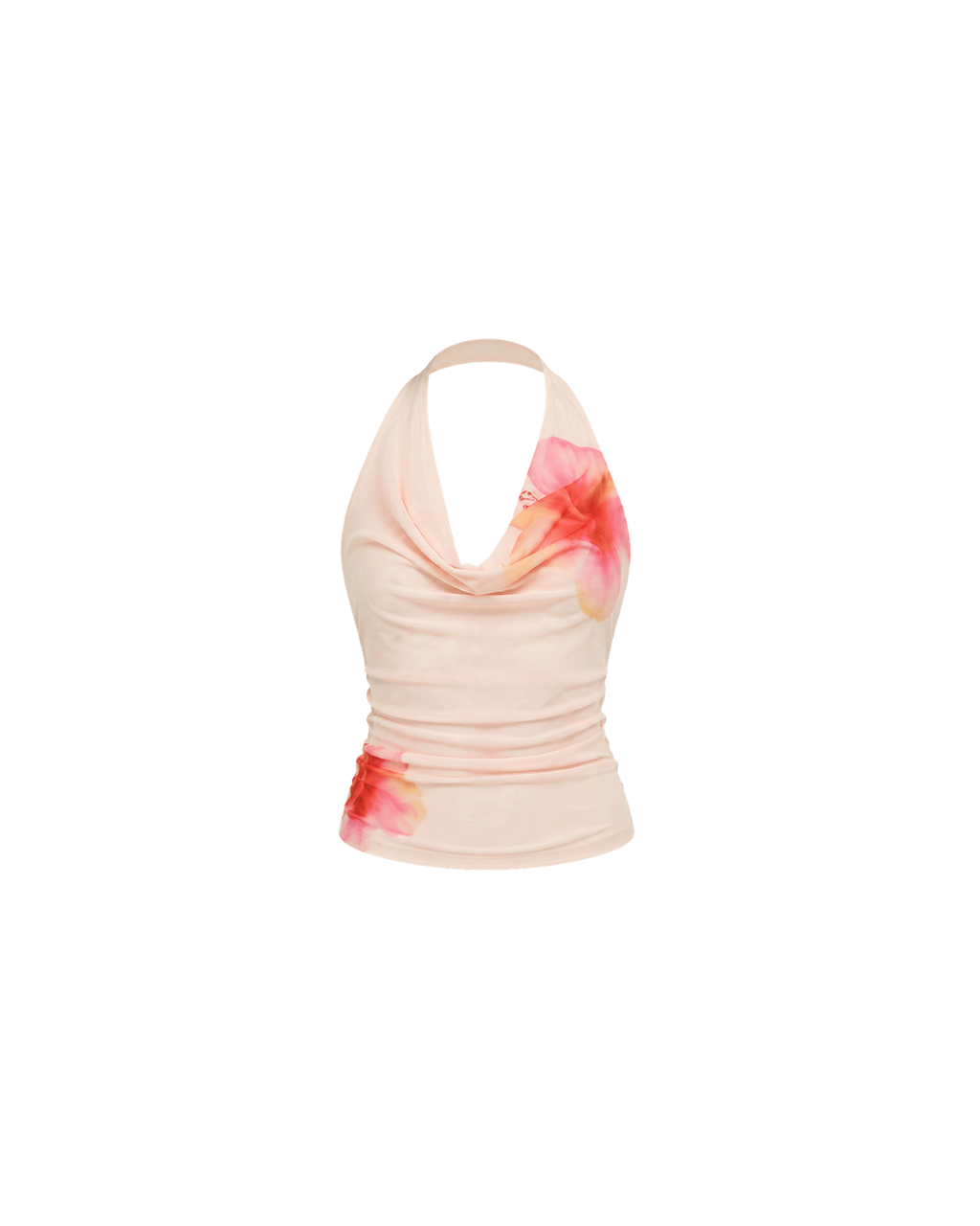 Top CELIÉR floral pink