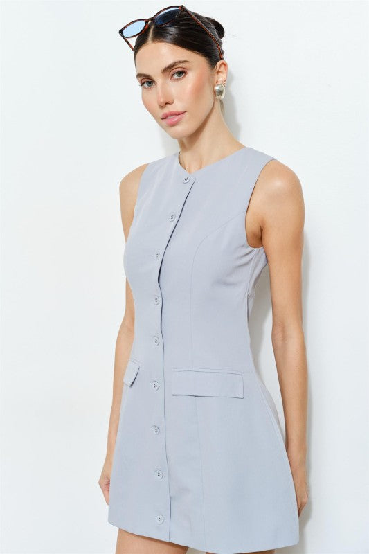 VESTIDO MIDI BOTTONS