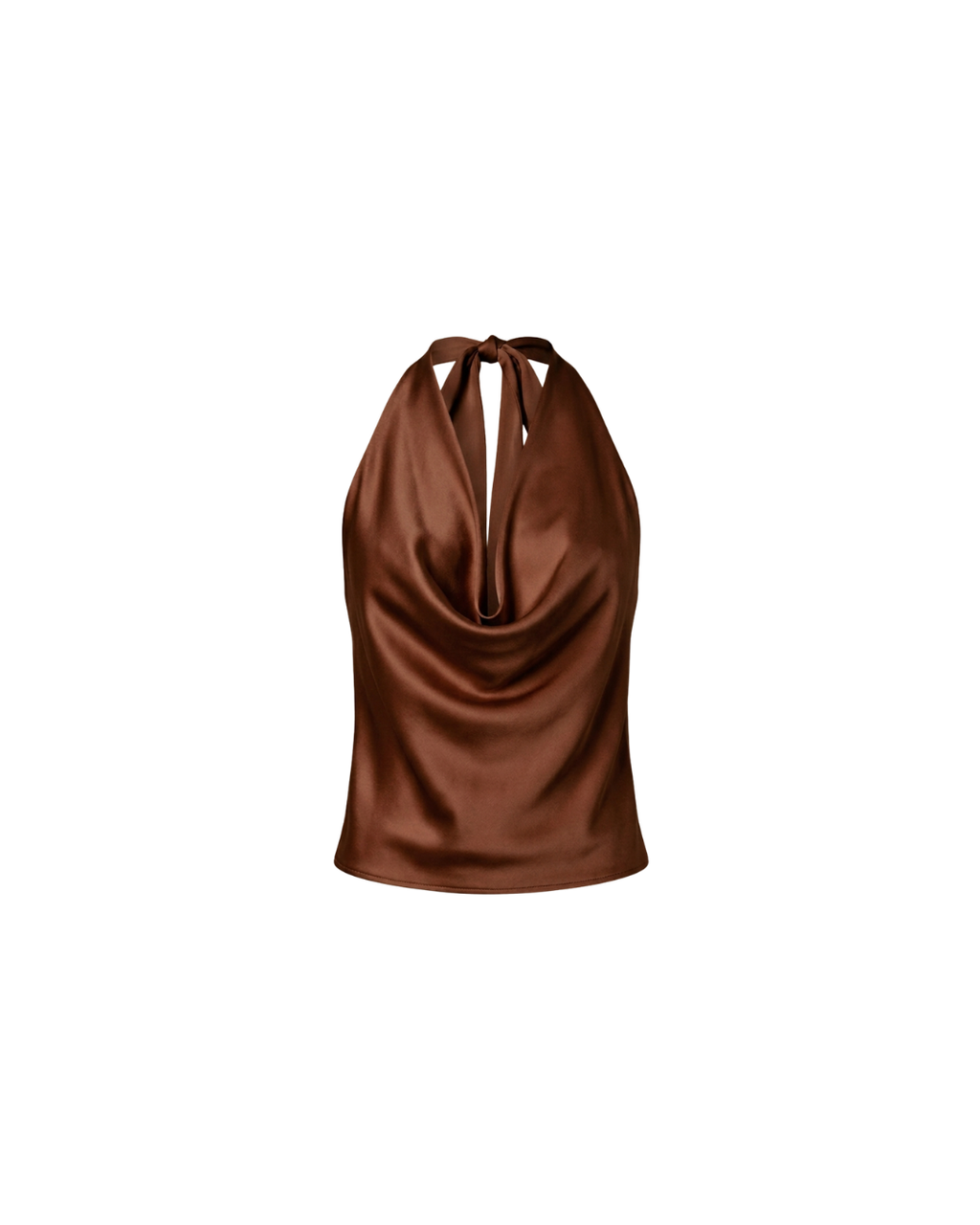 Top CELIÉR satin neck open