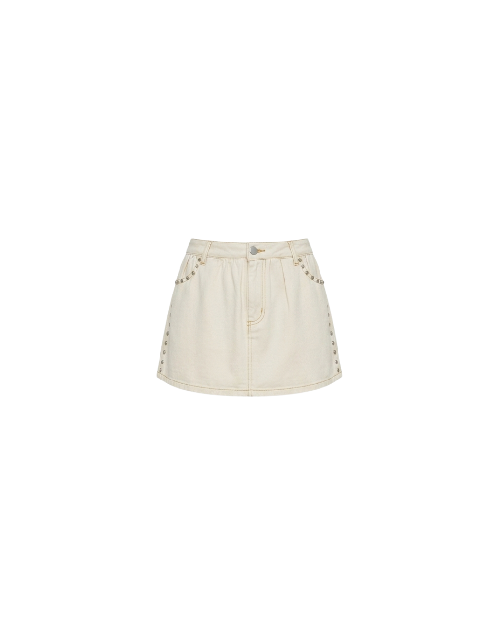 FALDA LOW WAIST BEIGE