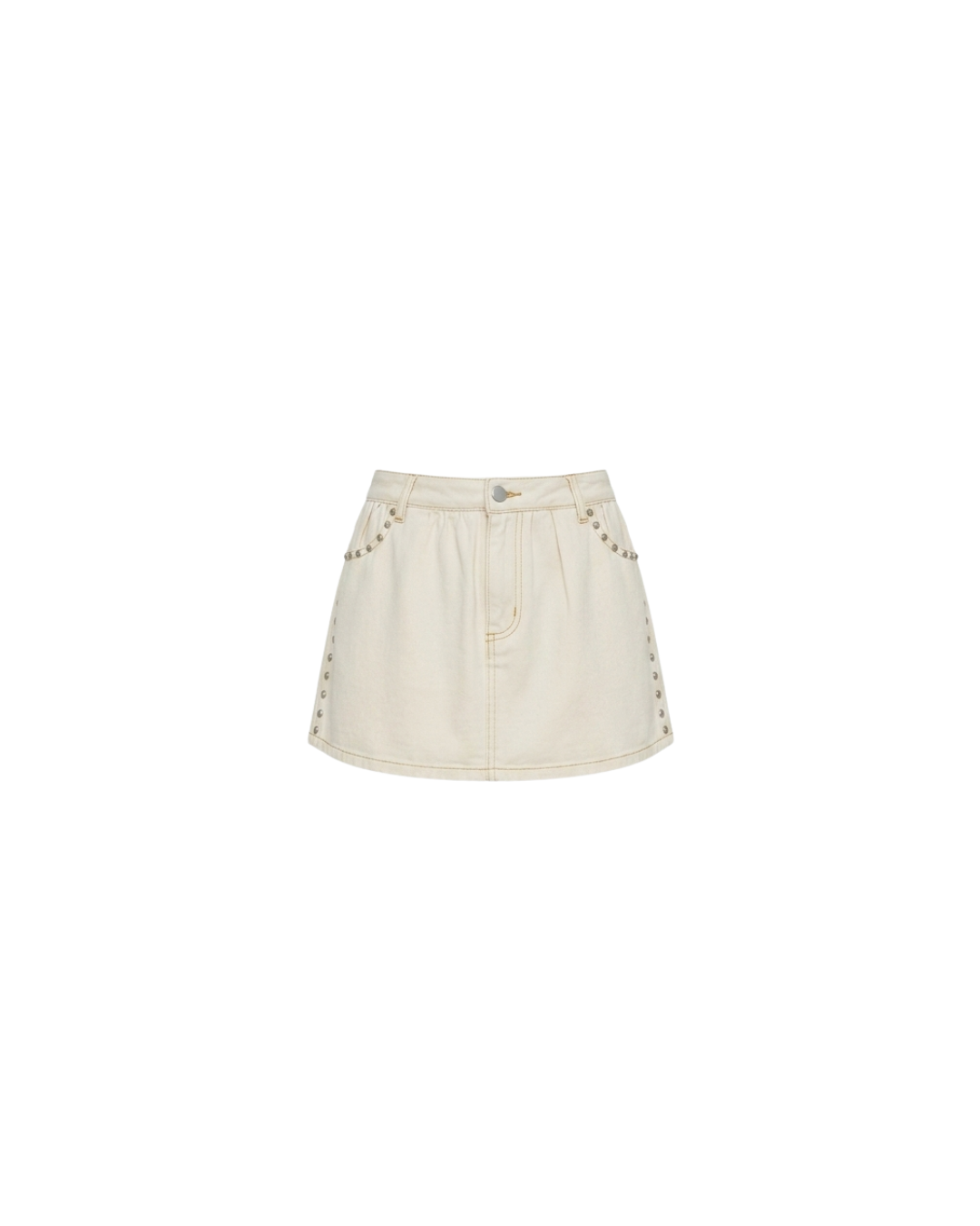 FALDA LOW WAIST BEIGE