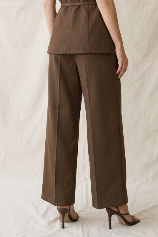 HIGH-WAIST PANTS STN