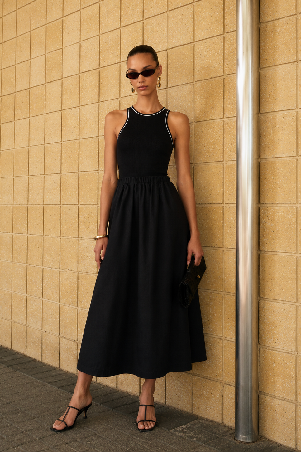 Vestido CELIÉR confort black