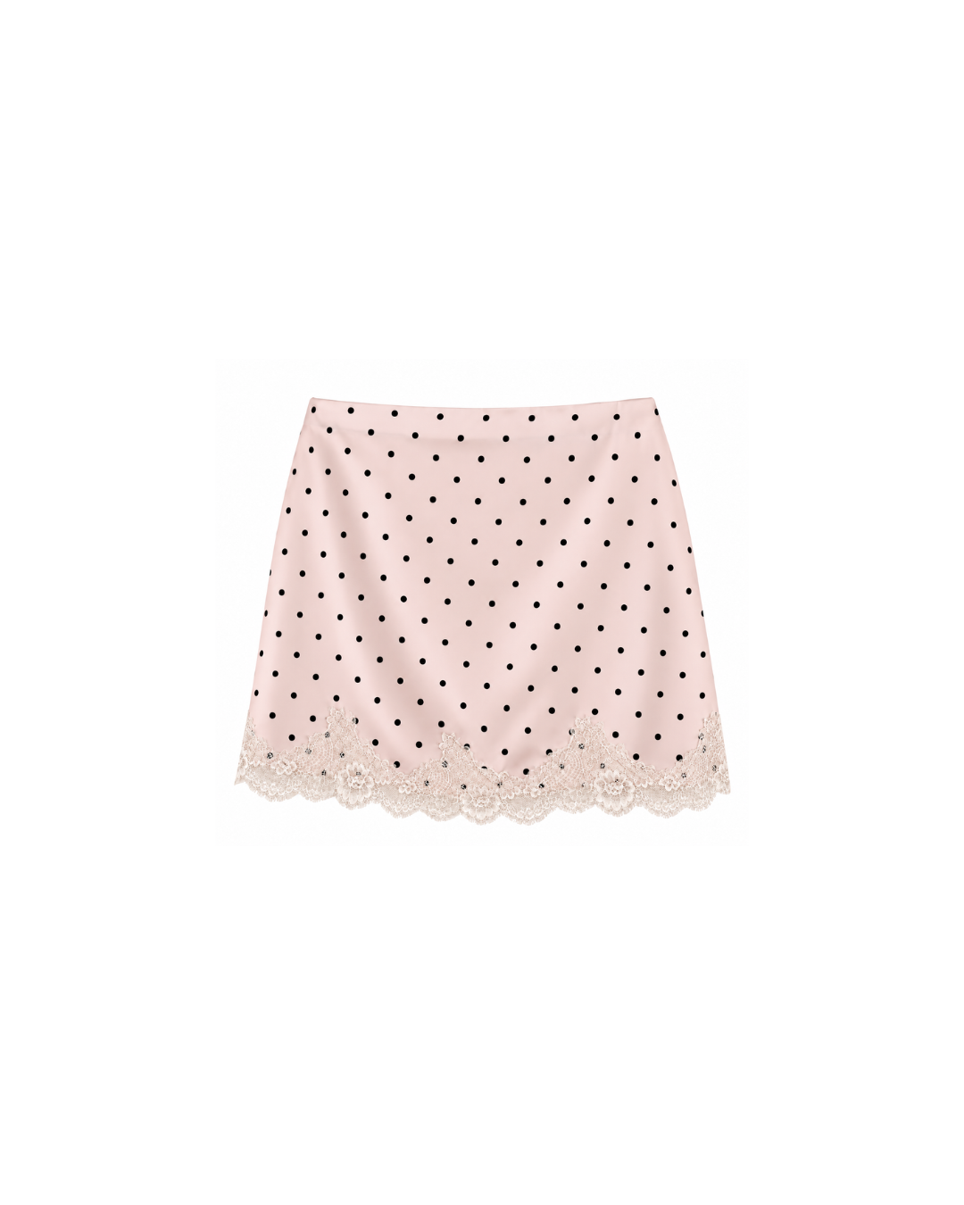 POLKA LACE SKIRT