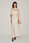 DRESS CAPE BEIGE