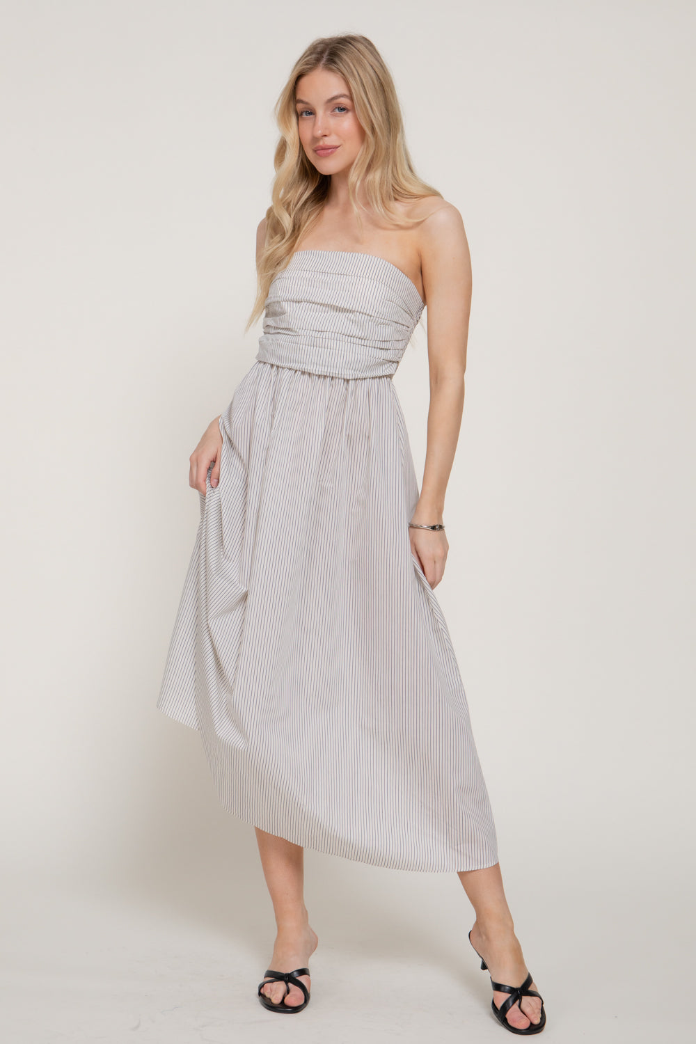 VESTIDO SUELTO BEIGE